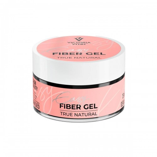 Victoria Vynn Easy Fiber Gel ar stiklšķiedru, True Natural 50ml