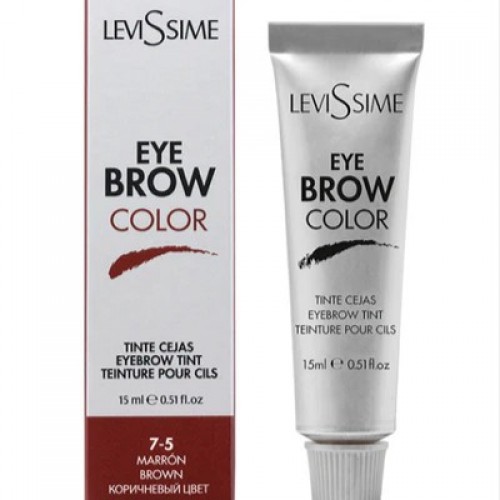 LeviSsime Uzacu krāsa Brown 7-5 15 ml 