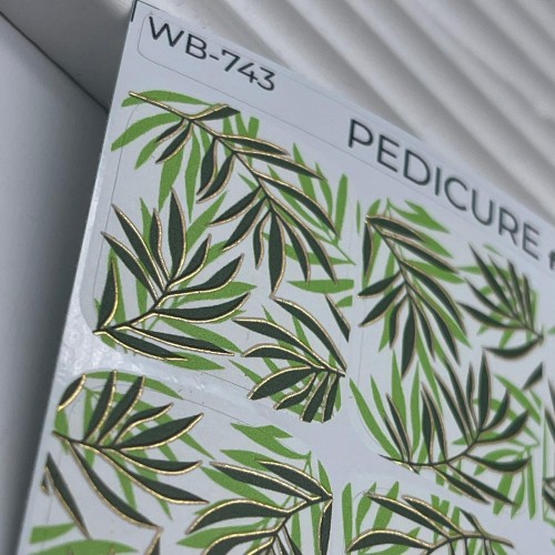 Pedikīra plēves WB-743