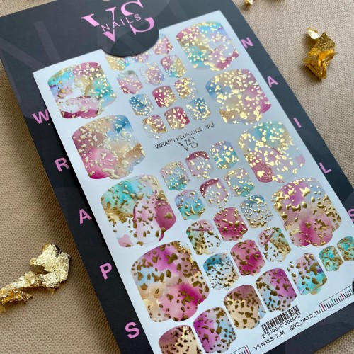 VS NAILS Nr.83 Pedikīra plēves