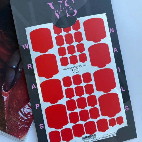 VS NAILS Nr.61 Pedikīra plēves