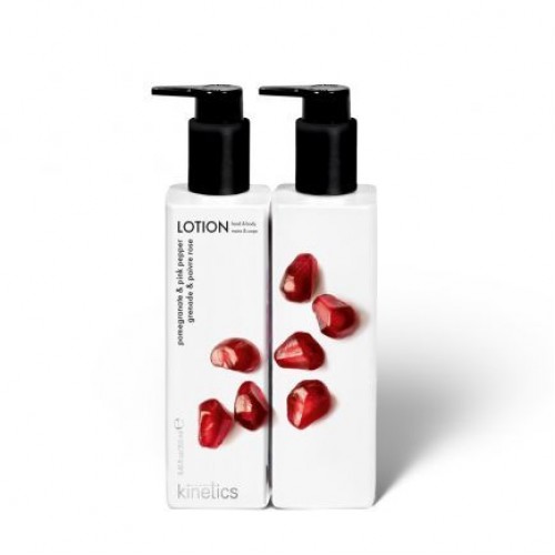 Kinetics Roku un Ķermeņa Losjons Pomegranate & Pink Pepper 250 ml